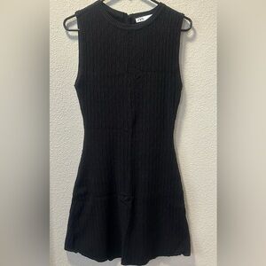 Zara Black Sleevless Dress